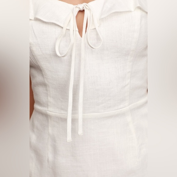 Lulu’s Days Like This Ivory Sleeveless Ruffled Mini Dress—size M NWT - Picture 5 of 8